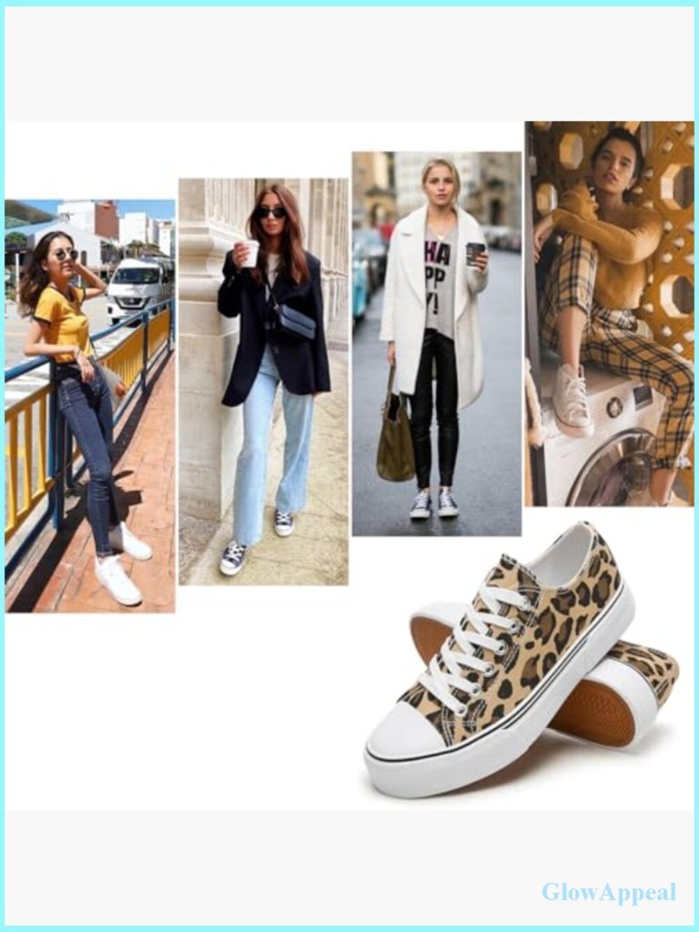 Low Top Canvas Sneakers Slip On Casual Tennis Shoes - Picture 6 of 7